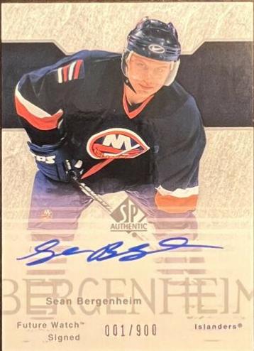 Sean Bergenheim [Autograph] #152