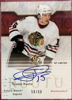 Tuomo Ruutu [Autograph SP Limited] #139