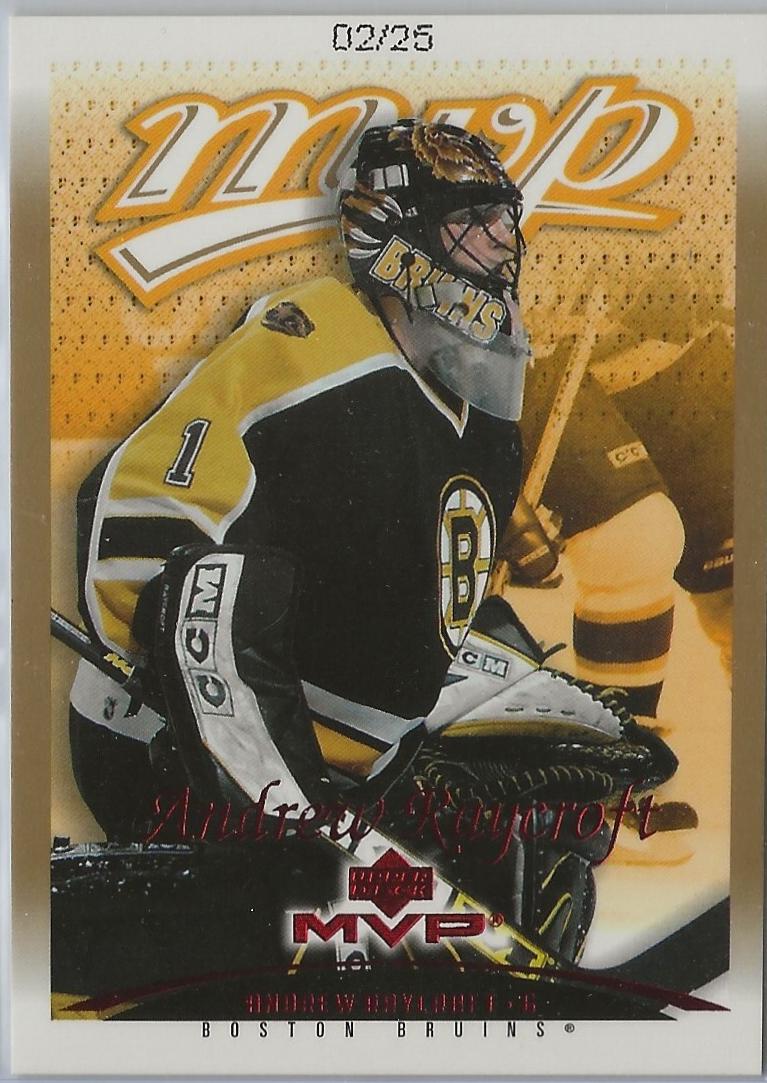 Andrew Raycroft [Gold Script] #47