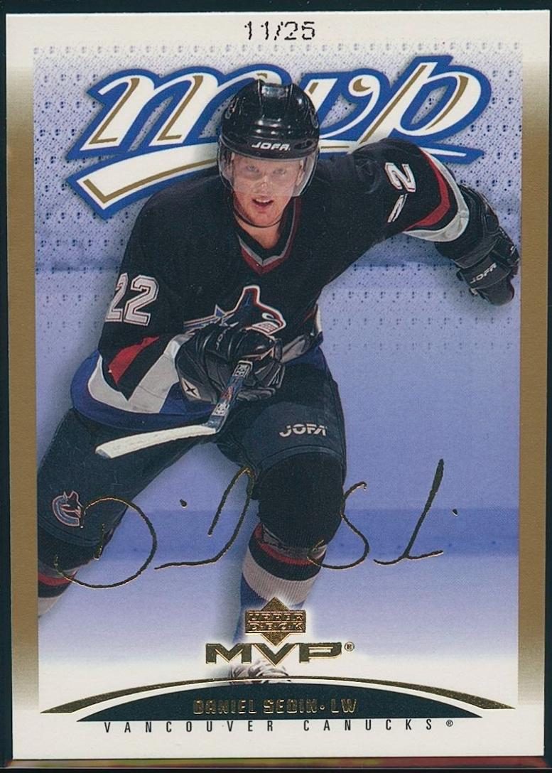 Daniel Sedin [Gold Script] #416