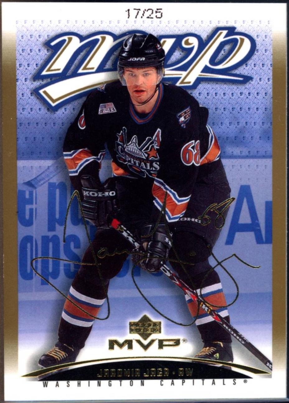 Jaromir Jagr [Gold Script] #424