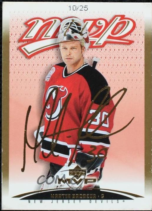 Martin Brodeur [Gold Script] #260