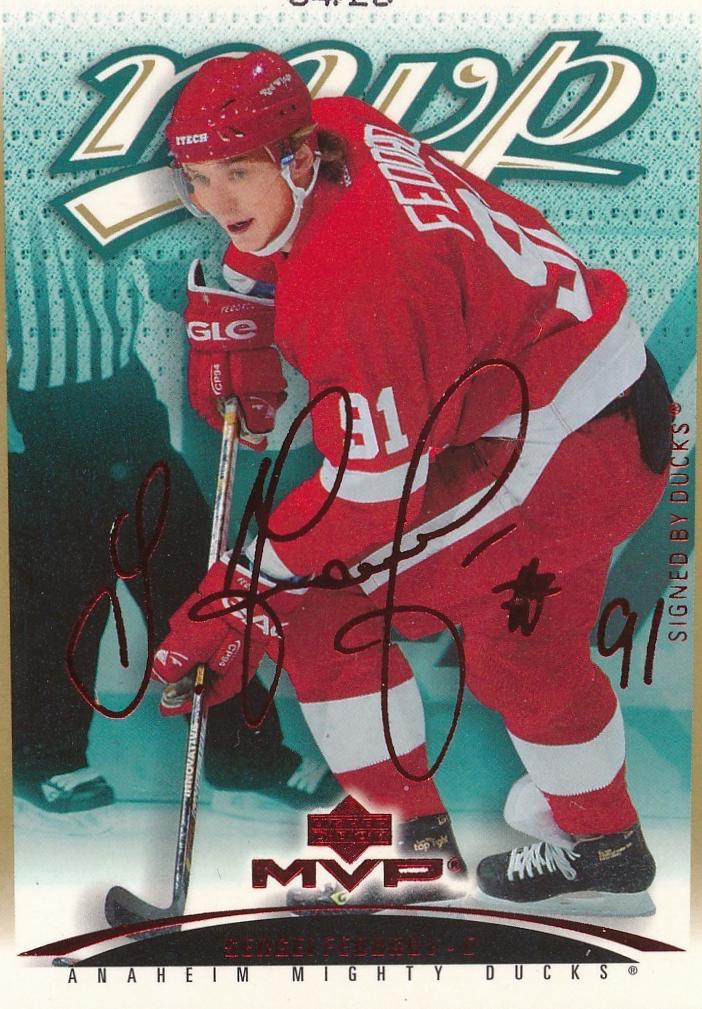 Sergei Fedorov [Gold Script] #142