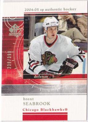 Brent Seabrook #RR7