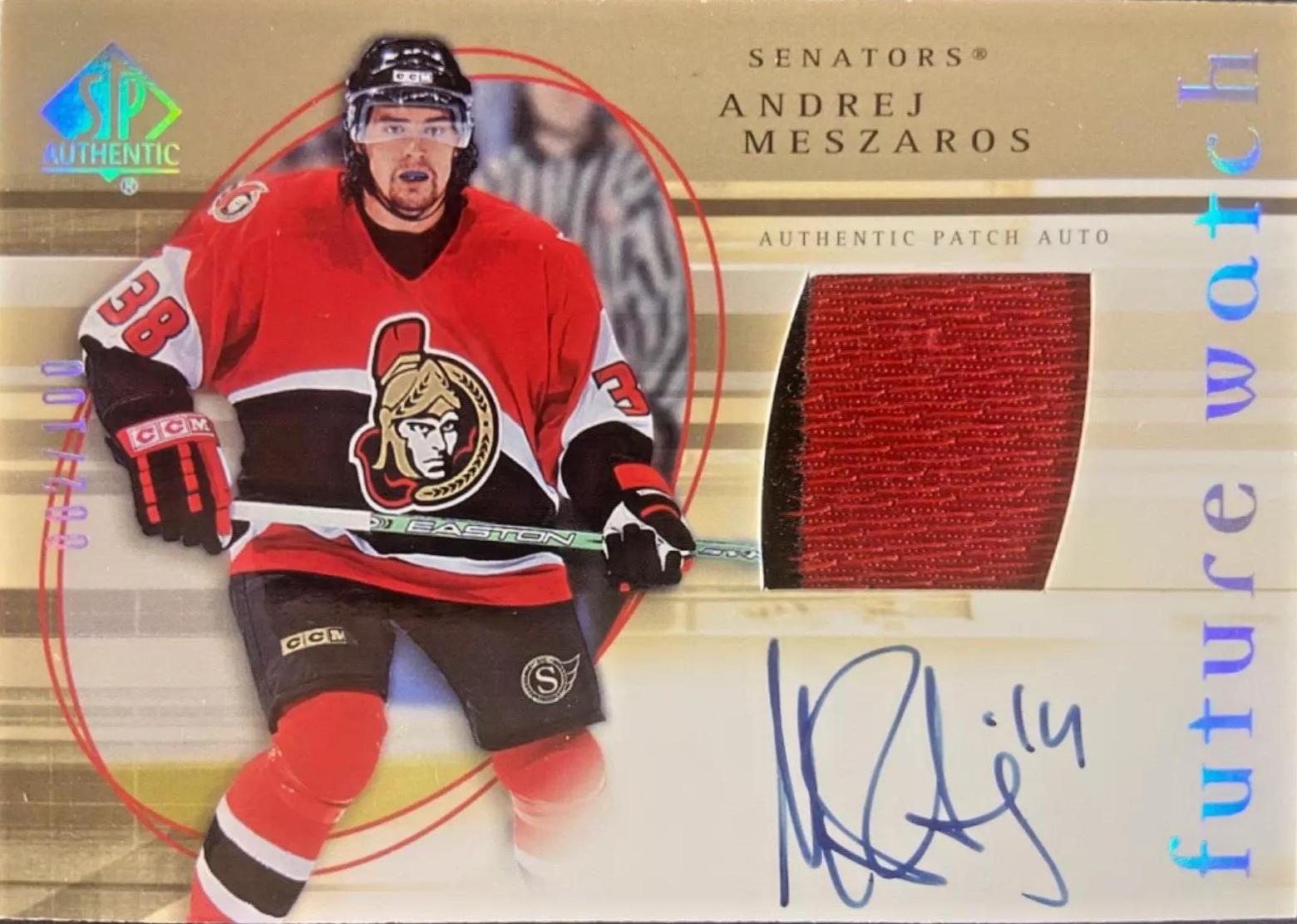 Andrej Meszaros [Patch Autograph] #176