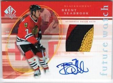 Brent Seabrook [Autograph Patch Limited] #145