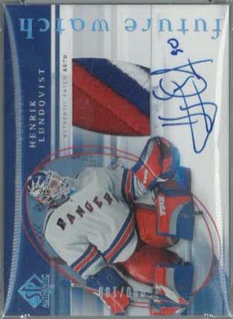 Henrik Lundqvist [Autograph Patch Limited] #171