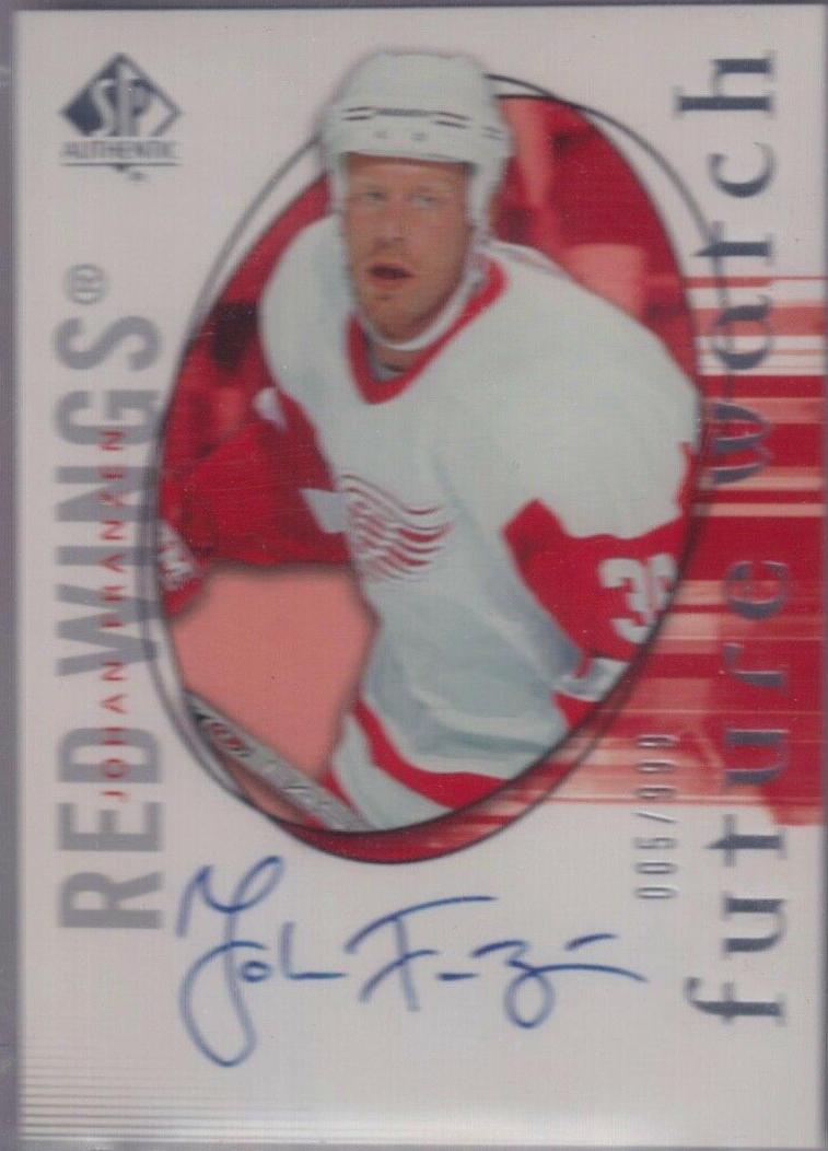 Johan Franzen [Autograph] #154