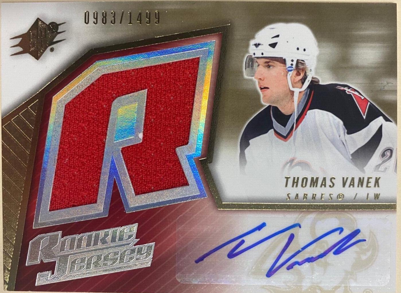Thomas Vanek [Signed Jersey] #177