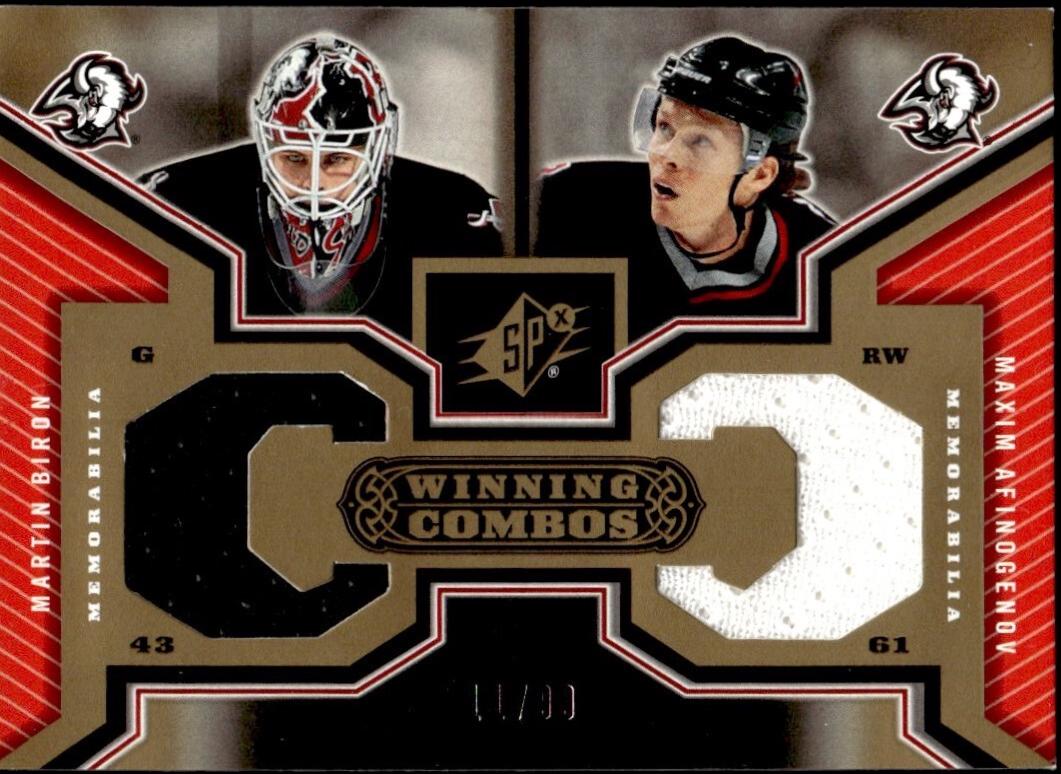 Martin Biron / Maxim Afinogenov #WC-BA