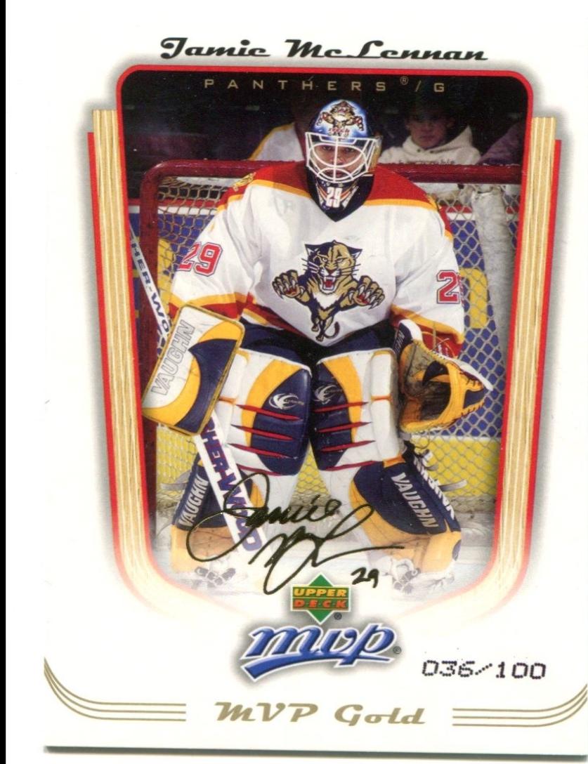 Jamie McLennan [Gold] #174