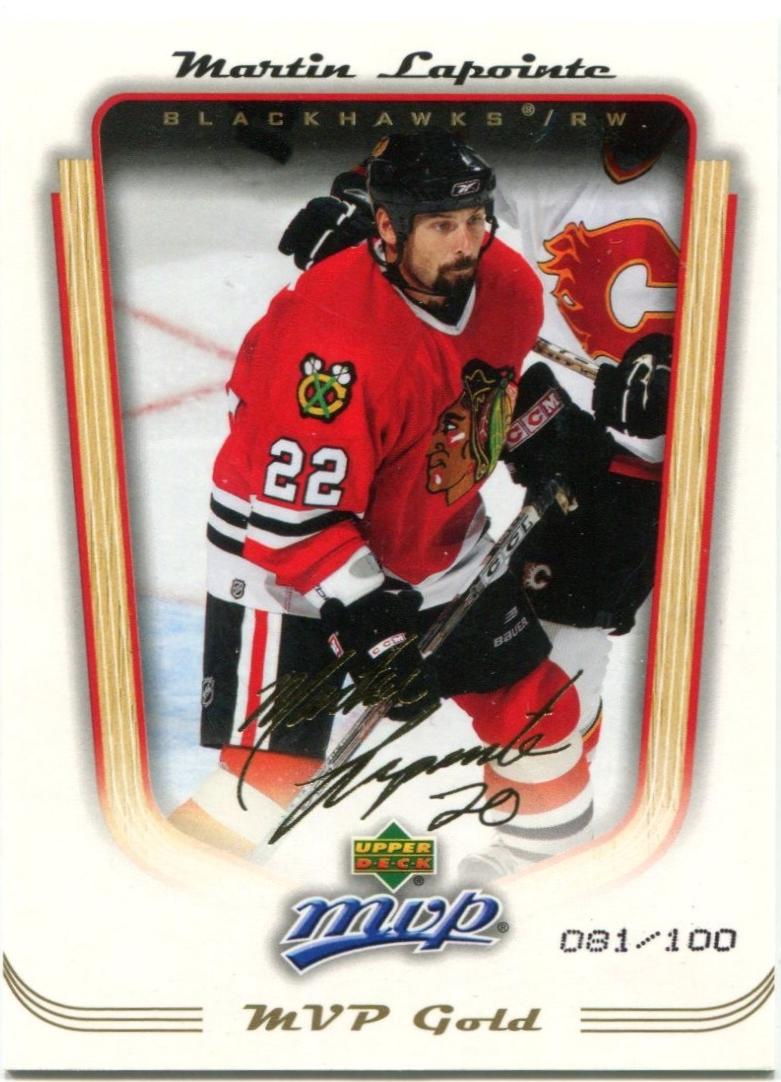 Martin Lapointe [Gold] #92