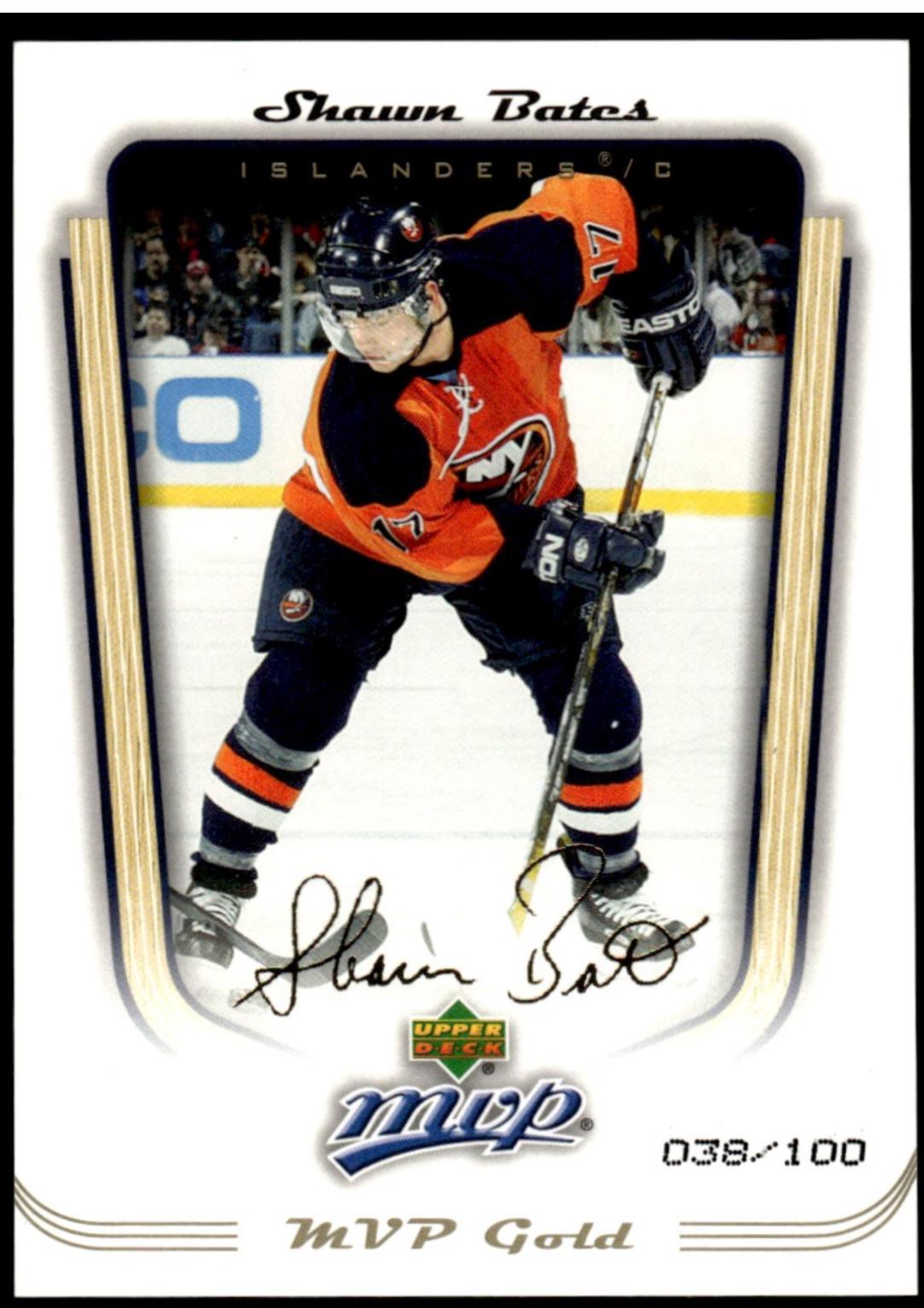 Shawn Bates [Gold] #253