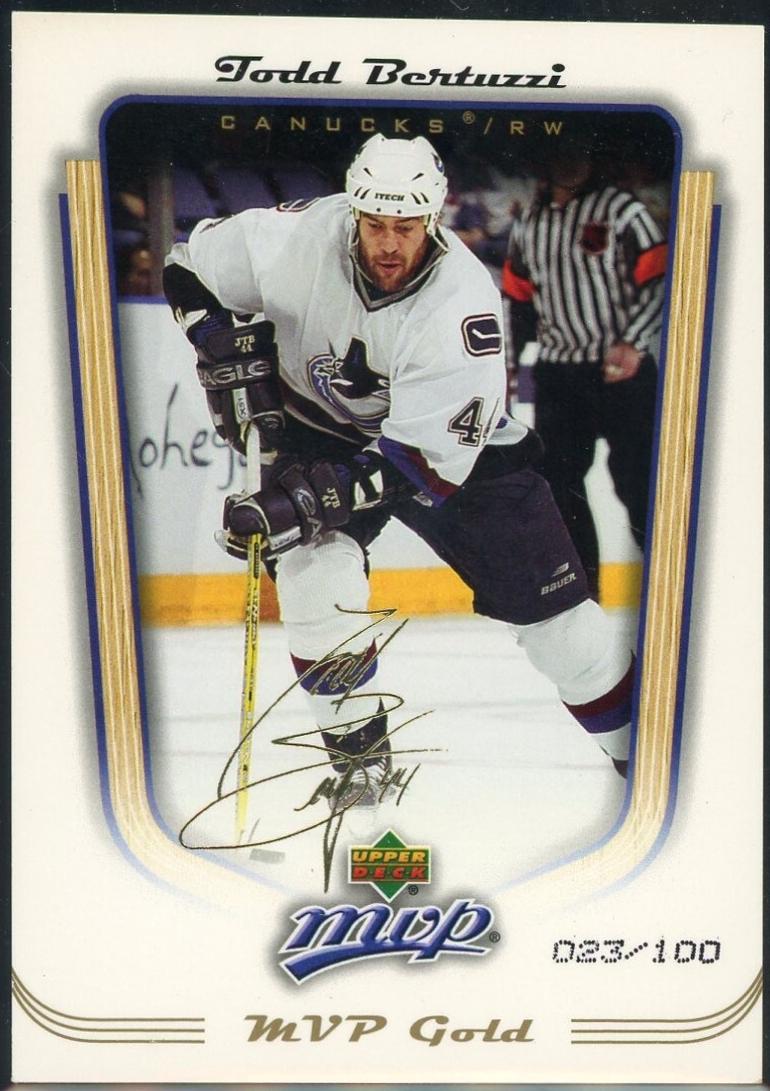 Todd Bertuzzi [Gold] #373