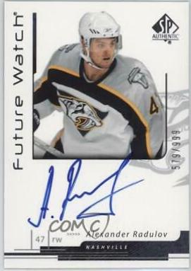Alexander Radulov [Autograph] #188