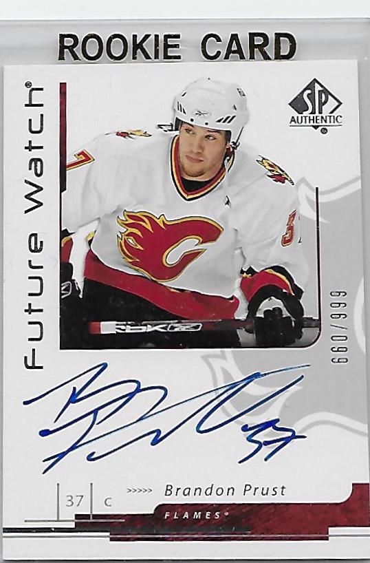 Brandon Prust [Autograph] #170