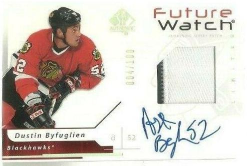 Dustin Byfuglien [Autograph Patch Limited] #173