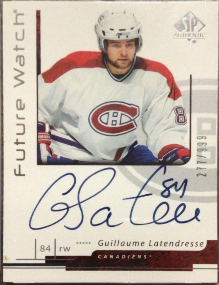 Guillaume Latendresse [Autograph] #186