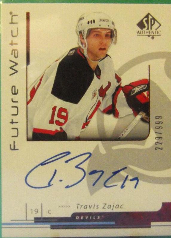Travis Zajac [Autograph] #189