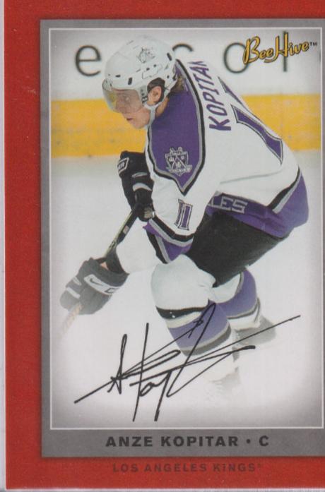 Anze Kopitar [Red Facsimile Signature] #125