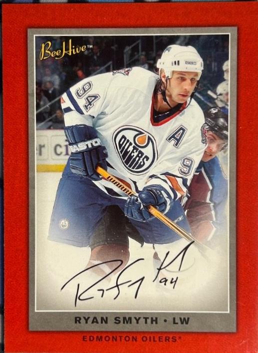 Ryan Smyth [Red Facsimile Signature] #62
