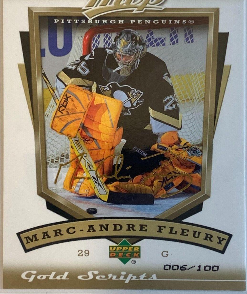 Marc Andre Fleury [Gold Scripts] #237