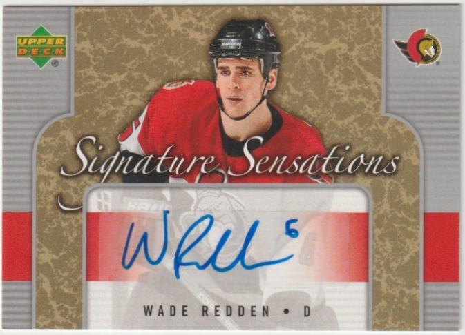 Wade Redden #SS-WR