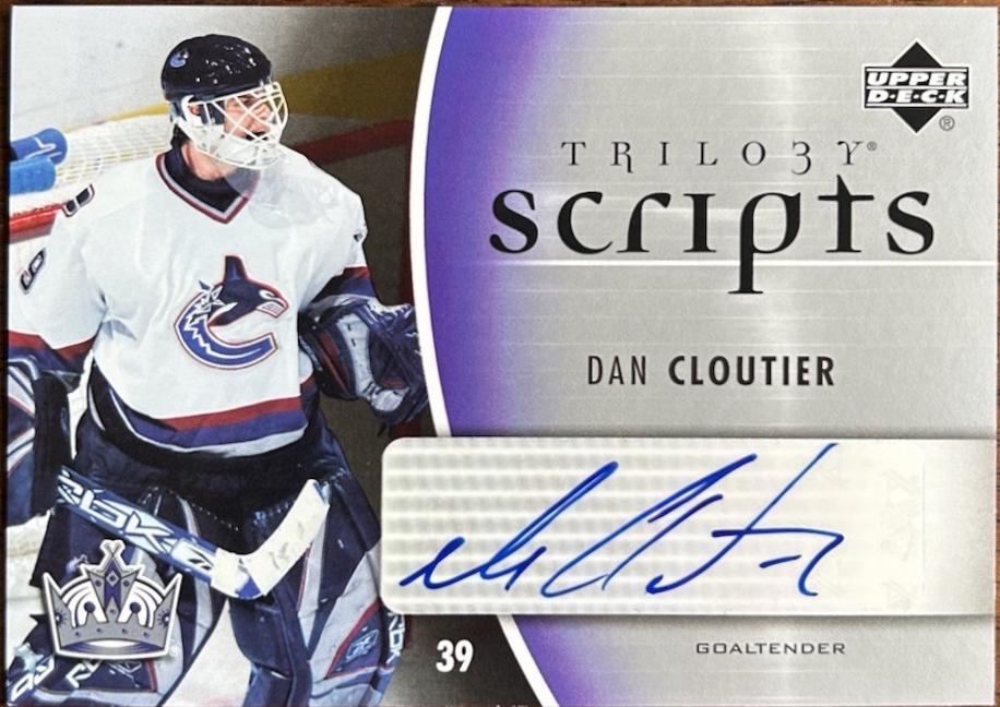 Dan Cloutier #TS-DC