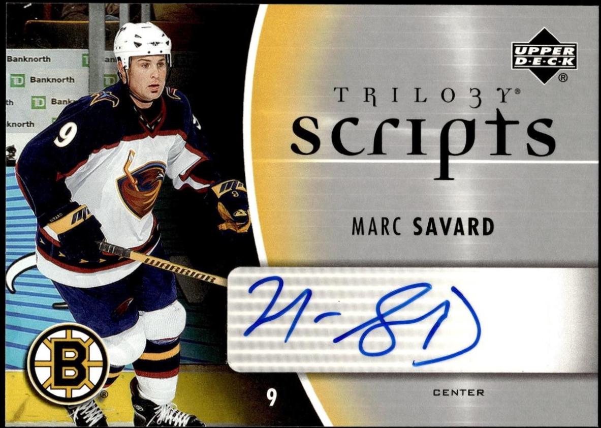 Marc Savard #TS-MS