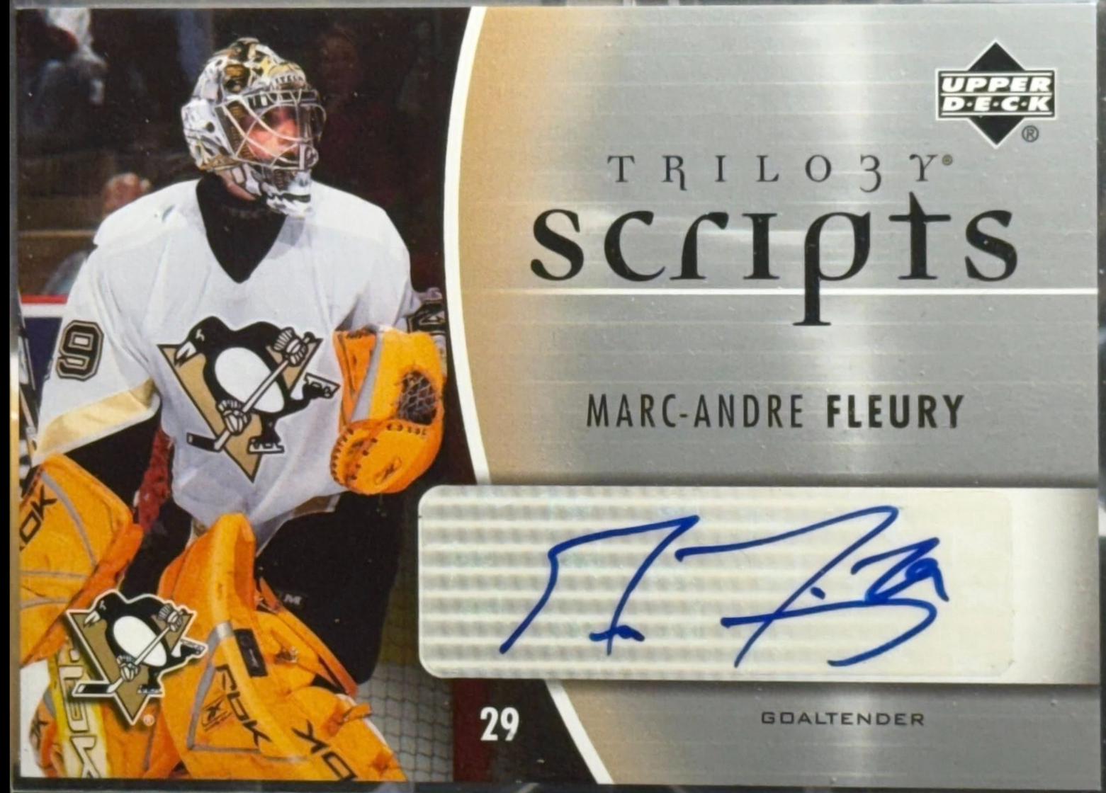 Marc-Andre Fleury #TS-MF