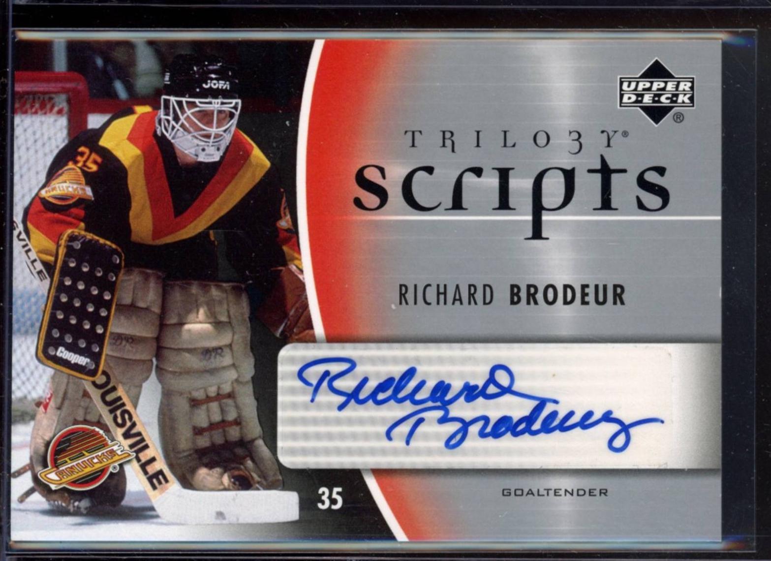 Richard Brodeur #TS-RB