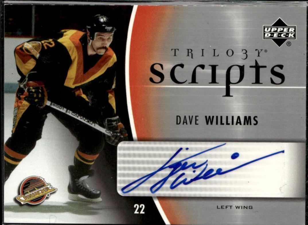 Tiger Williams #TS-WI