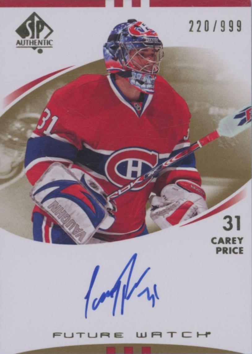 Carey Price [Autograph] #225
