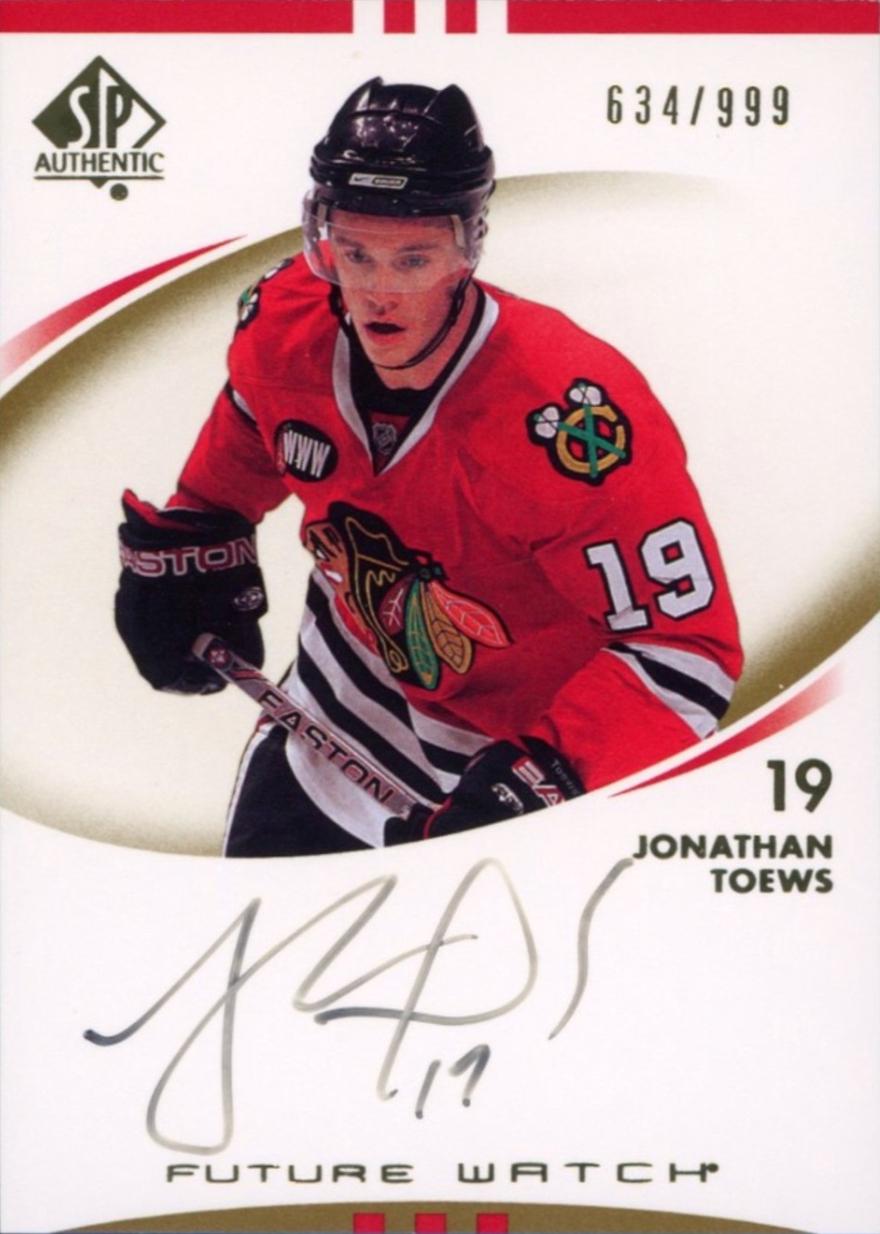 Jonathan Toews [Autograph] #203