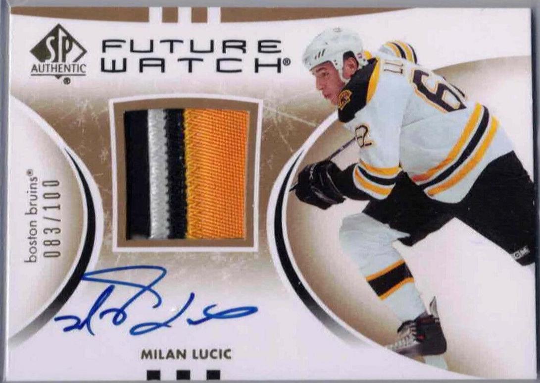 Milan Lucic [Autograph Patch] #199