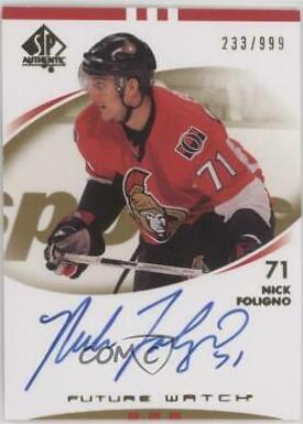 Nick Foligno [Autograph] #235