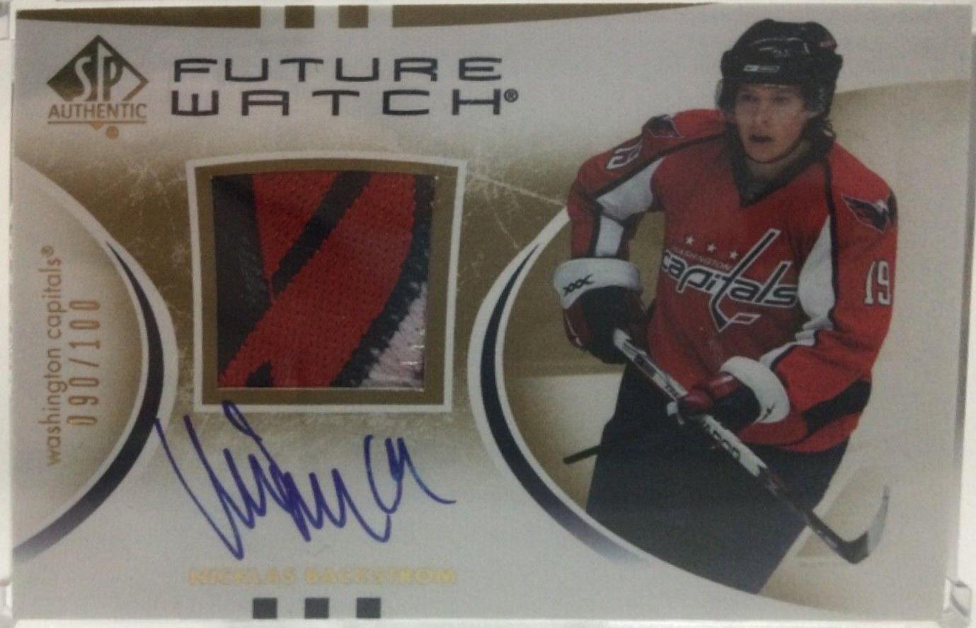 Nicklas Backstrom [Autograph Patch Limited] #250