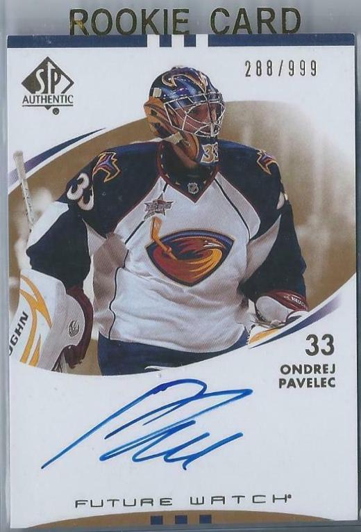 Ondrej Pavelec [Autograph] #198