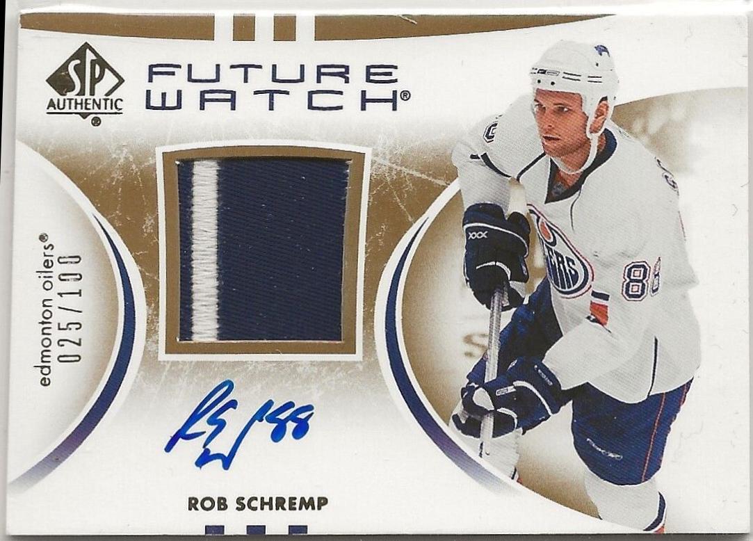 Rob Schremp [Autograph Patch Limited] #215