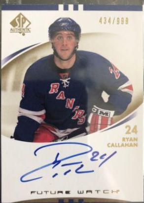 Ryan Callahan [Autograph] #230