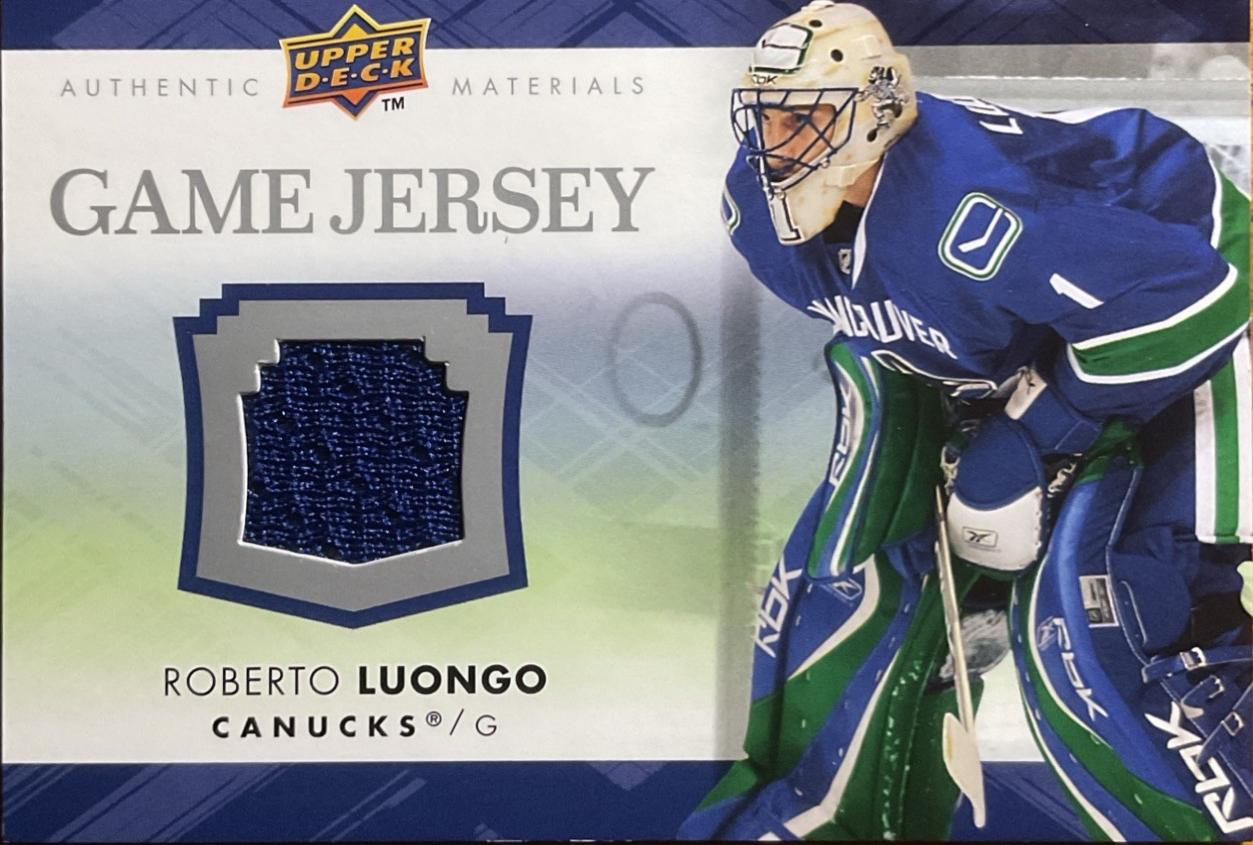 Roberto Luongo #GJ2-RL