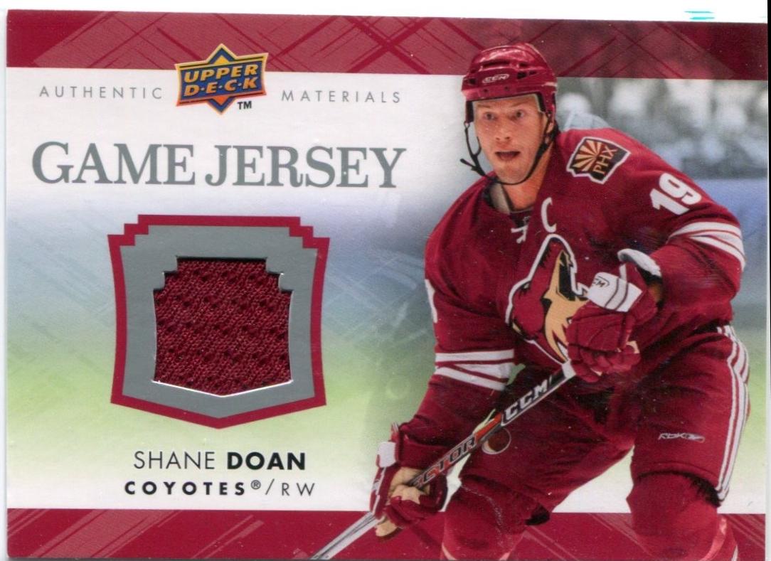 Shane Doan #GJ2-SD