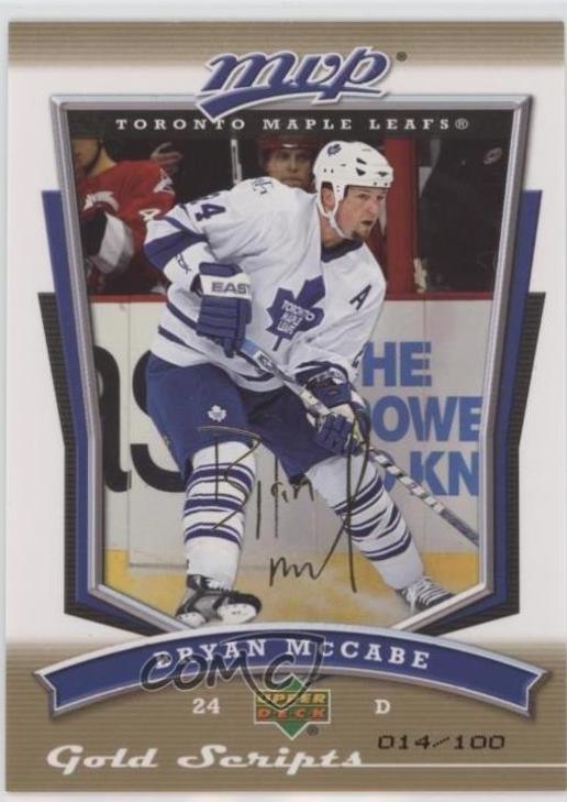 Bryan McCabe [Gold Script] #173
