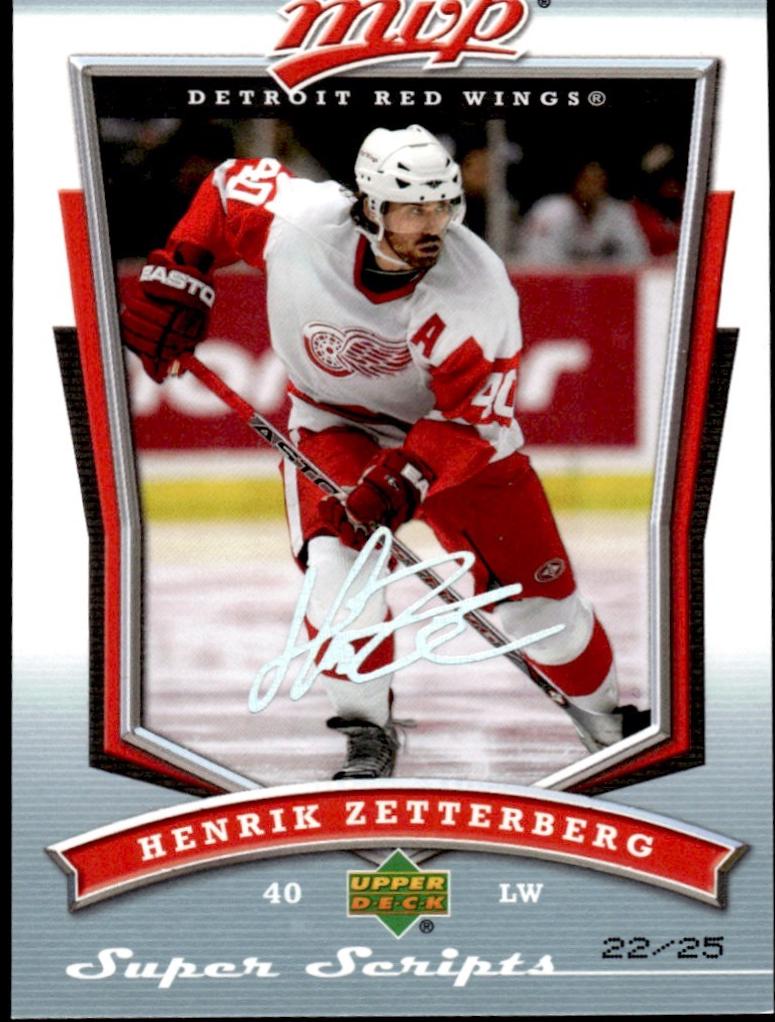 Henrik Zetterberg [Super Script] #240