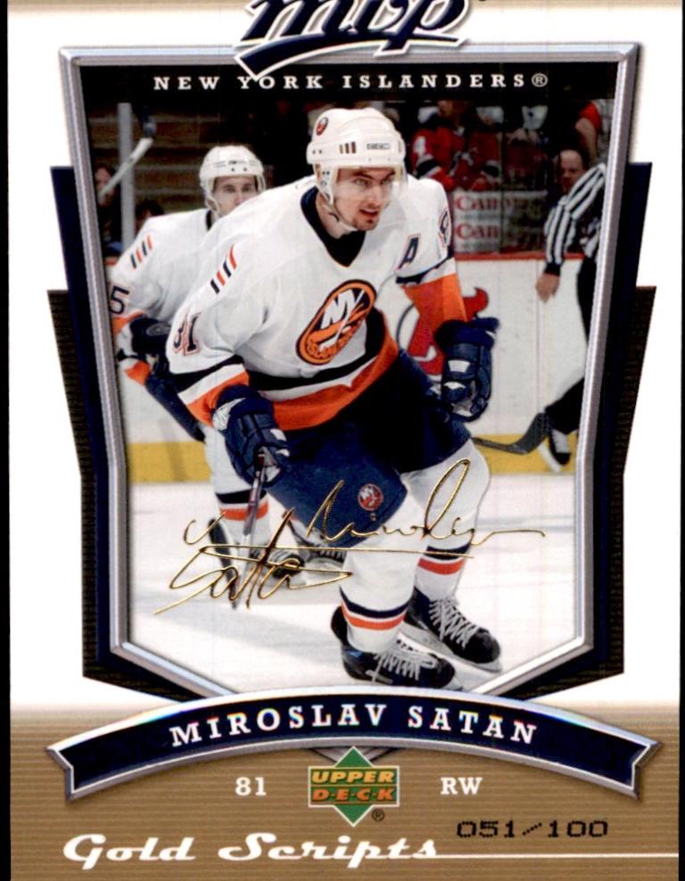 Miroslav Satan [Gold Script] #149
