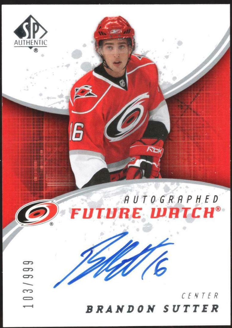Brandon Sutter [Autograph] #195