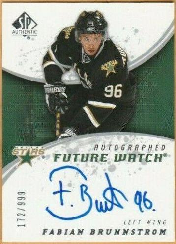 Fabian Brunnstrom [Autograph] #249