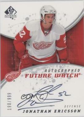 Jonathan Ericsson [Autograph] #230