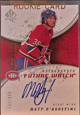 Matt D'Agostini [Autograph] #214