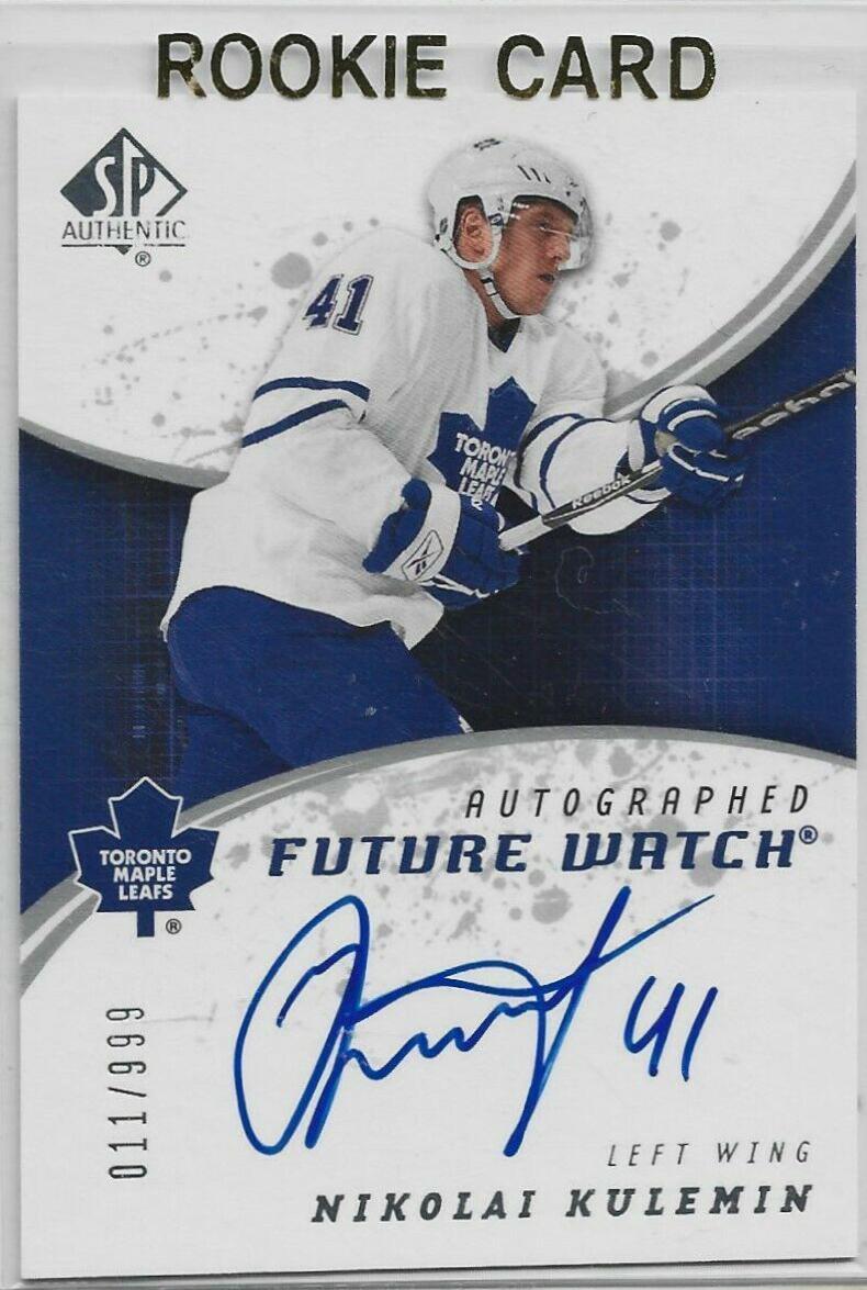 Nikolai Kulemin [Autograph] #218